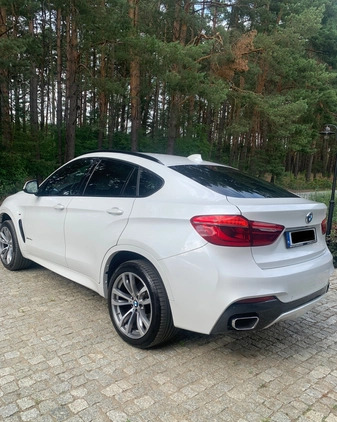 BMW X6 cena 119000 przebieg: 178000, rok produkcji 2017 z Piła małe 67